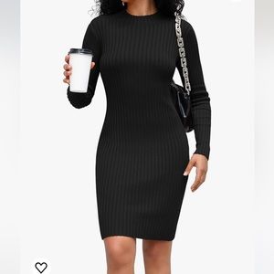 2 for $20! Rocorose Mock Neck Turtleneck Dress